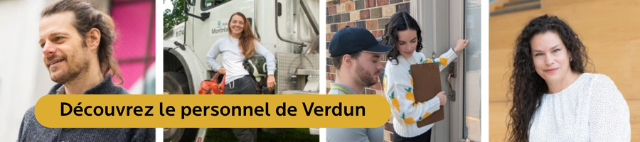 Portraits du personnel de l'arrondissement de Verdun