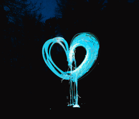 Illustration avec un coeur