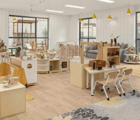 Photo d'une classe de garderie