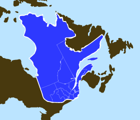 Carte du Québec