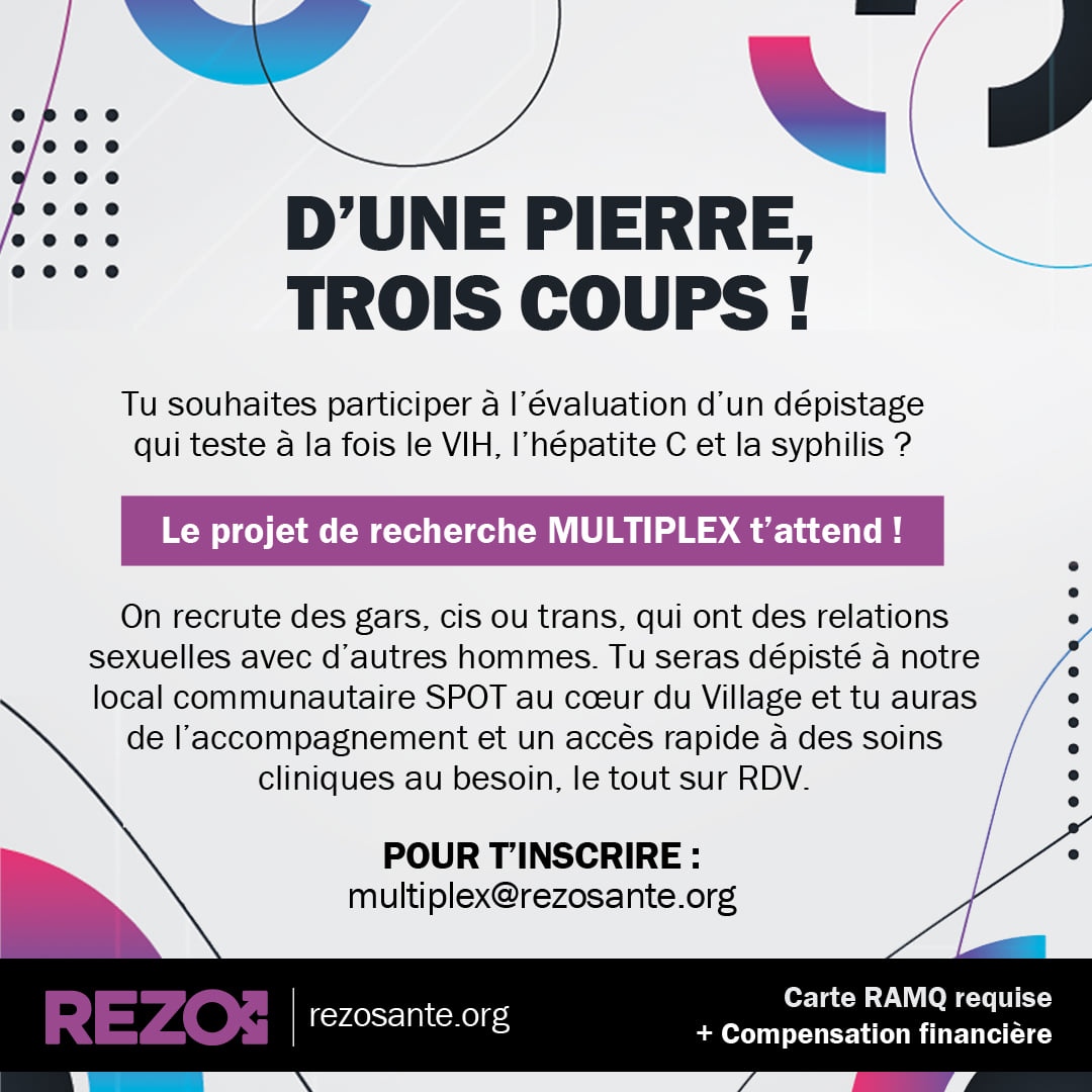 Affiche projet de recherche MULTIPLEX